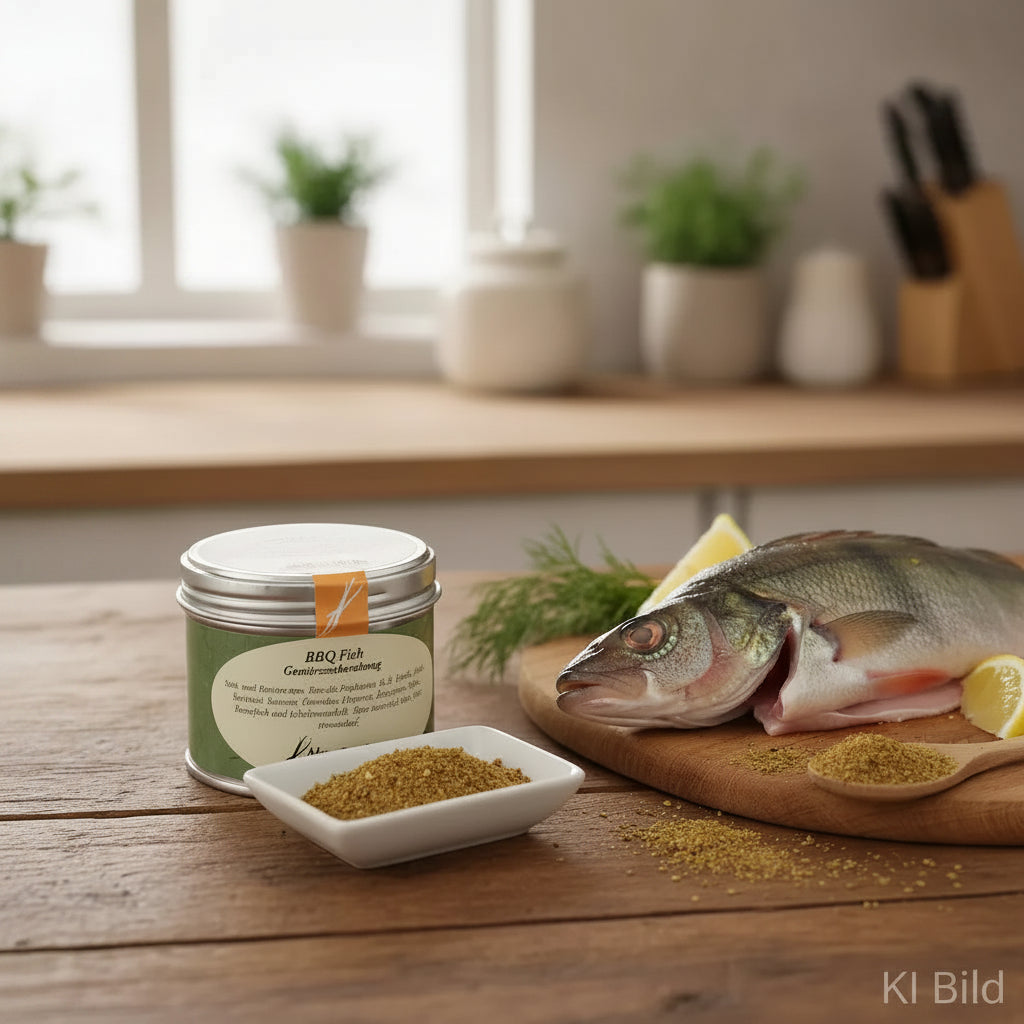 Altes Gewürzamt – BBQ Fish – Edle Fisch-Grillwürzung mit Safran & Timut-Pfeffer