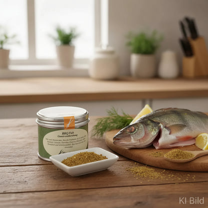 Altes Gewürzamt – BBQ Fish – Edle Fisch-Grillwürzung mit Safran & Timut-Pfeffer