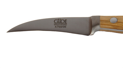 GÜDE Schälmesser Alpha Olive X703/06 – Handgeschmiedetes Solinger Meisterwerk