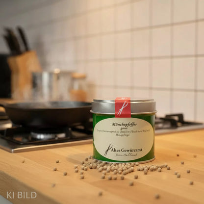 Altes Gewürzamt – Mönchspfeffer ganz – Mild-würzige Keuschlammsamen