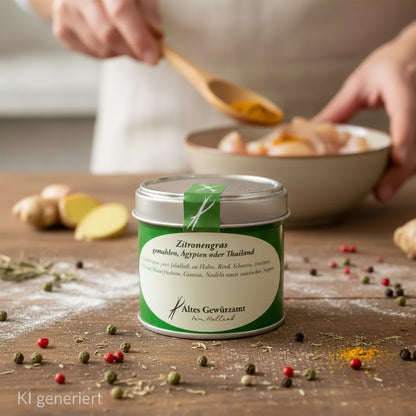 Altes Gewürzamt – Zitronengras gemahlen – Asiatischer Premium-Aromaklassiker