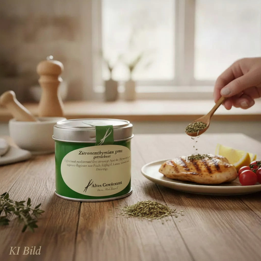 Altes Gewürzamt – Zitronenthymian – Reines mediterranes Premium-Würzkraut